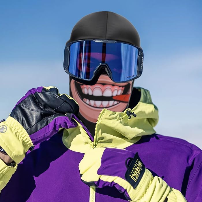 Cutewing Balaclava Mask 3D Print Full Face Mask Cooling Neck Gaiter Sun Protection Face Cover Mask Windproof Ski Mask - Image 5